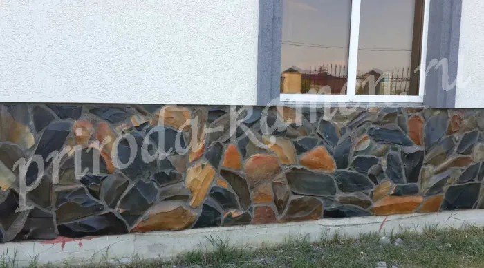 Галтованный плитняк сланец «Аркаим»