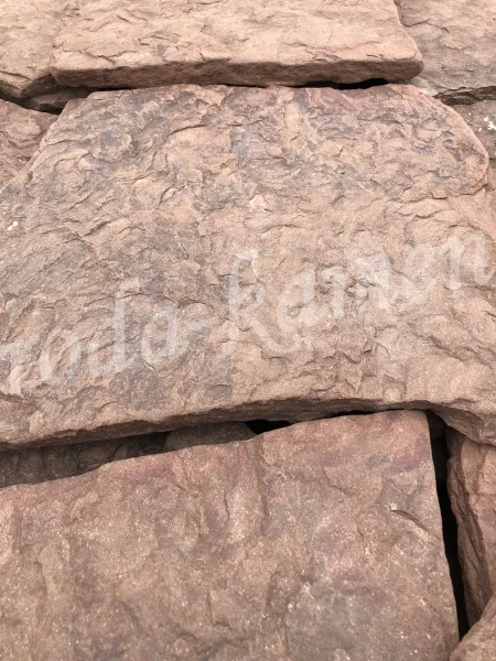 Галтованный плитняк песчаник «Дракон обожженный»