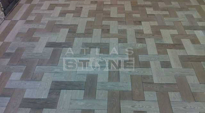 Тротуарная плитка Atlas Stone «Паркет» 204-205 (2)