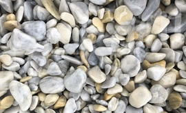 Галтованный плитняк песчаник «серо-синий (лазурит)»
