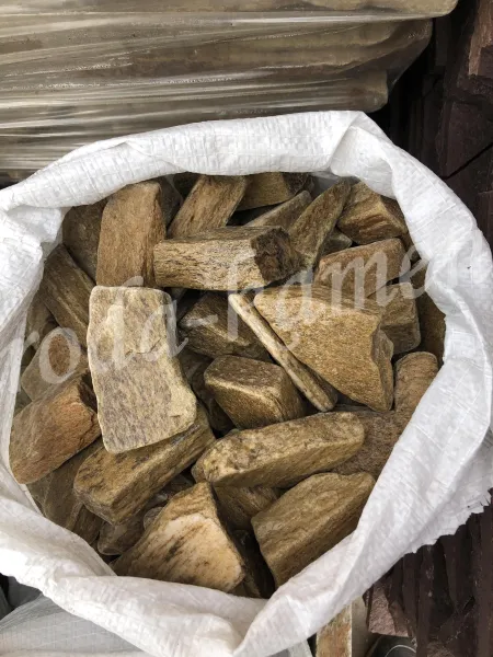 Щебень галтованный сланец «старая Англия, желтый»