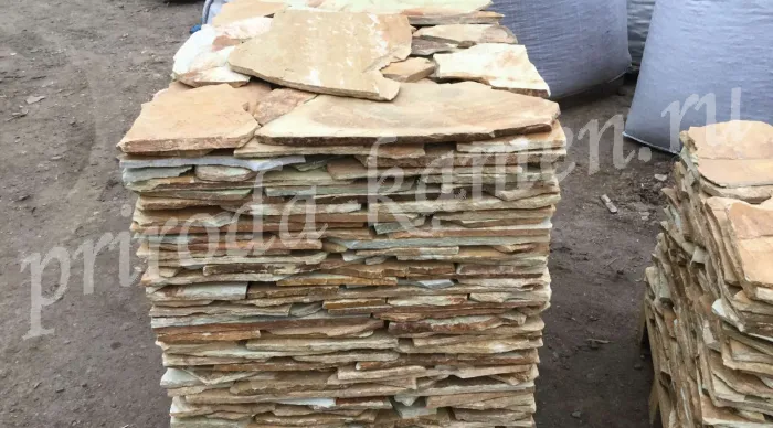 Плитняк златолит «желтый (золотистый)»