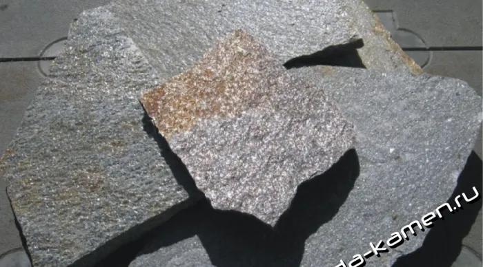 Плитняк златолит «серо-рыжий (Карабашский)»