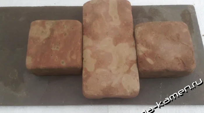Брусчатка доломит «чайная роза (галтованный)»
