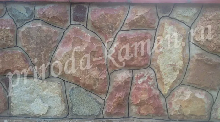 Бут доломит «чайная роза, розовый (кладочный)»